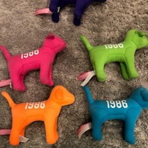 Huge Lot of Pink Stuffed Dogs 28 Total